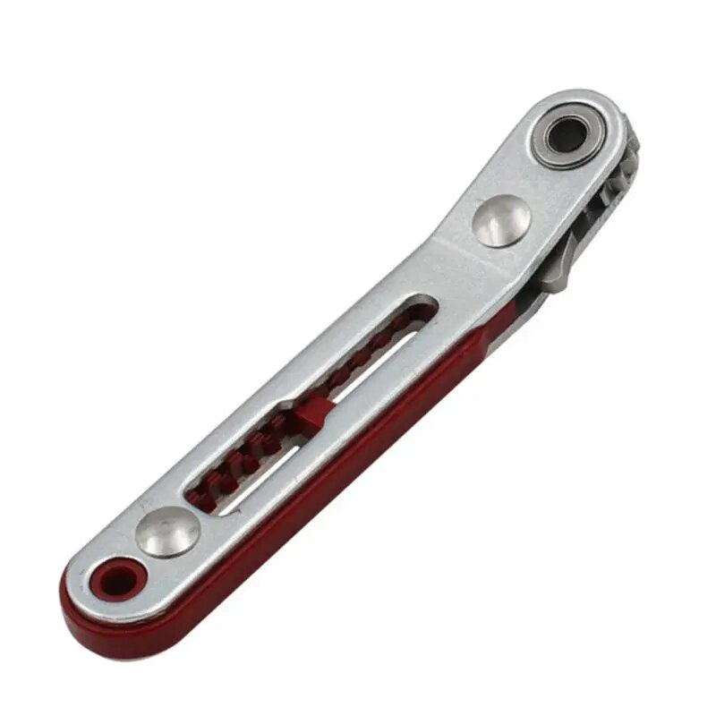 Two-Way Mini Ratchet Wrench Hexagon Manual Tool Drill Bits Bidirectional Contro image 1