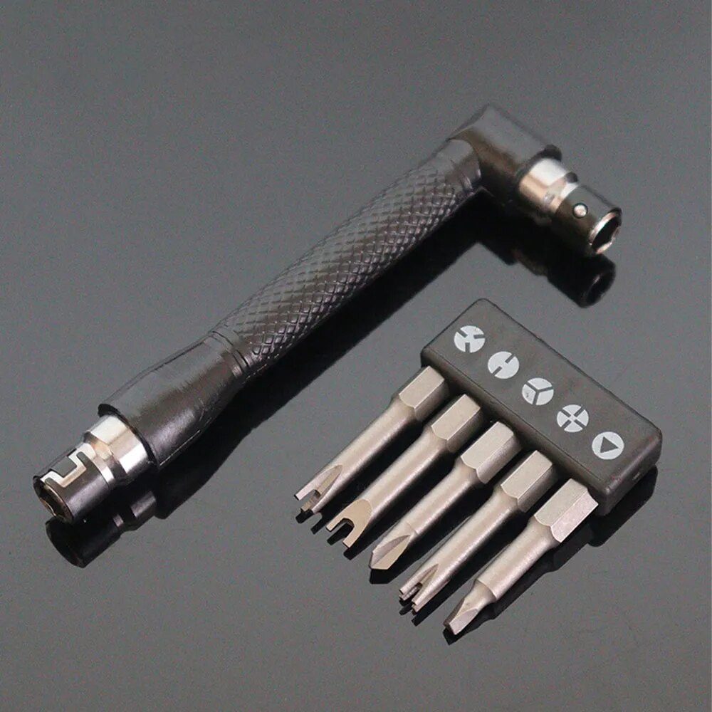 5Pcs Special-shaped Screwdriver Set 50mm U-shaped Y Shape Triangle Inner Cross image 2