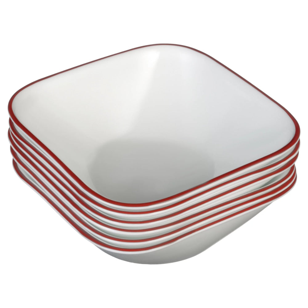 Dinnerware Set Square Splendor, Soup Bowl, 22-oz, Set Of 6