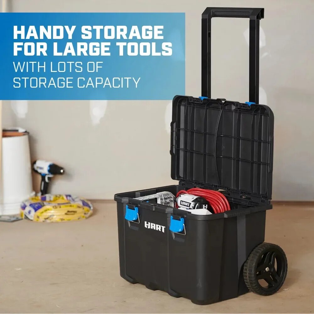 Stack Cart, Mobile Tool Box for Hardware Storage, Fits 7 Parts Modular Storage image 2