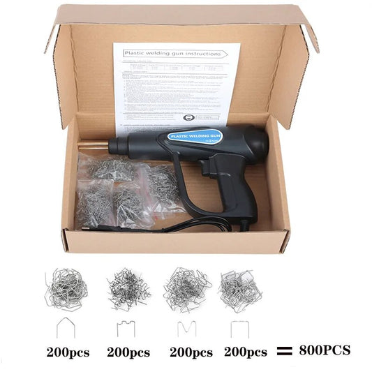 70W Hot Stapler Plastic Welding Machine Car Bodywork Bumper Repair Kit Auto Bod image 0