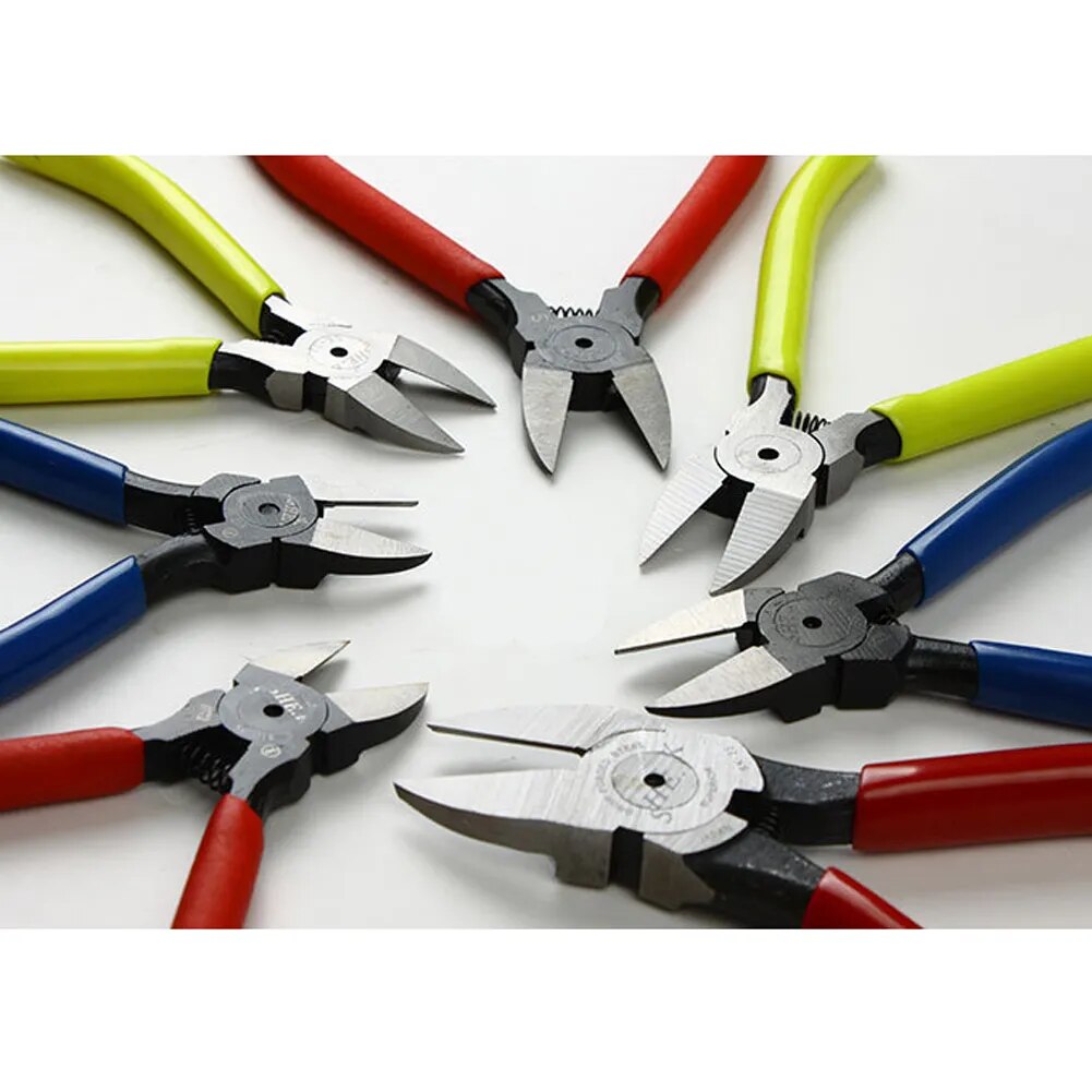 5/6inch Diagonal Cutting Pliers High Carbon Steel Multifunctional Wire Cable Cu image 5