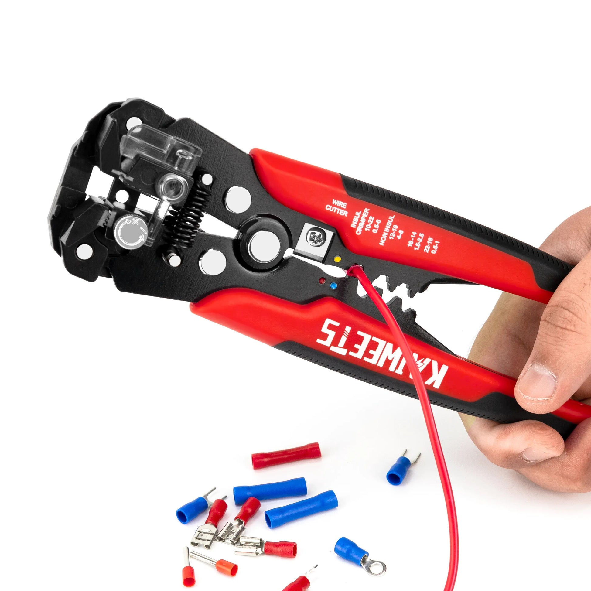 Wire Stripper Tools Set Multitool Pliers KWS-302 Automatic Stripping Cutter Cab image 4