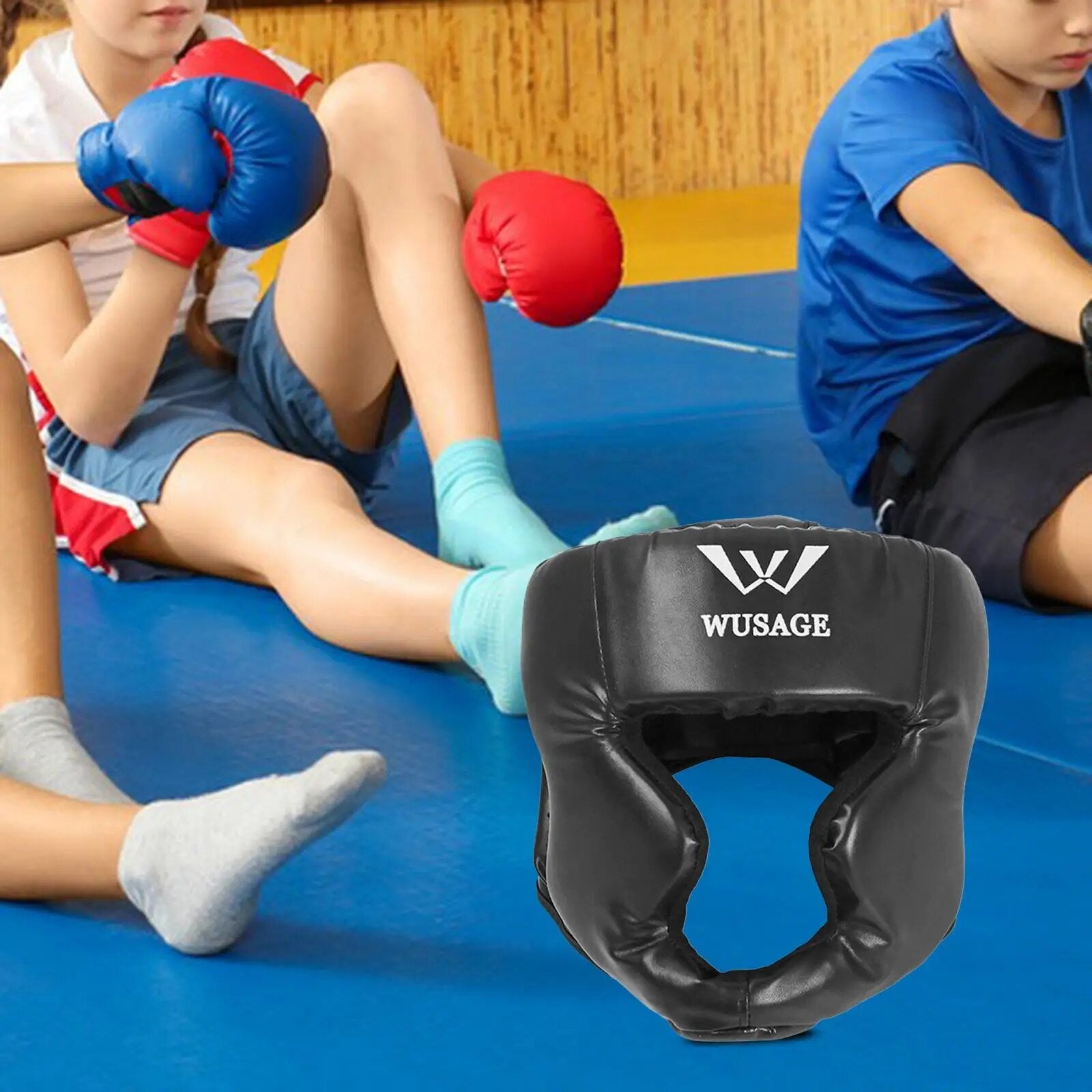 Boxing Helmet Headgear Protective Gear Training Adults Kids Equipment For Sparr image 13
