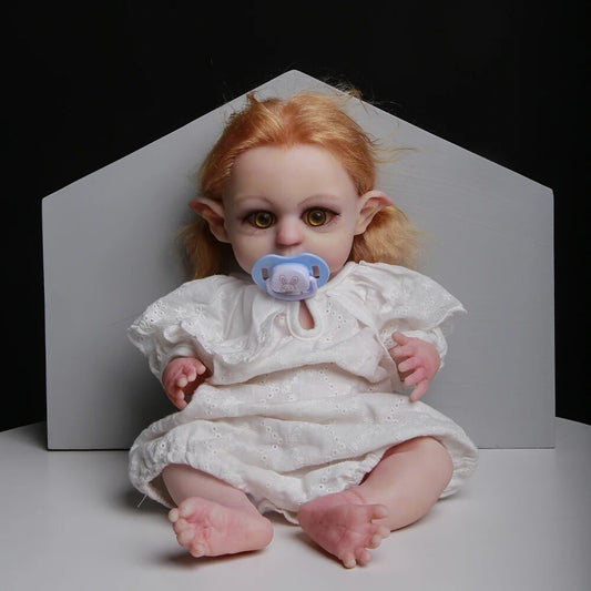 COSDOLL Christmas Elf Doll 16.5inch 2540g Girl Fairy Dolls Full Body Silicone R image 0