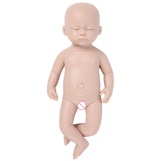 IVITA WG1509 38cm 1420g 100% Full Body Silicone Reborn Baby Dolls Realistic Gir image 0