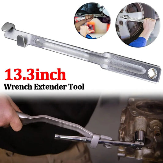 Universal Wrench Extender Tool Bar Fully Coated To Prevent Corrosion Extra Long image 0