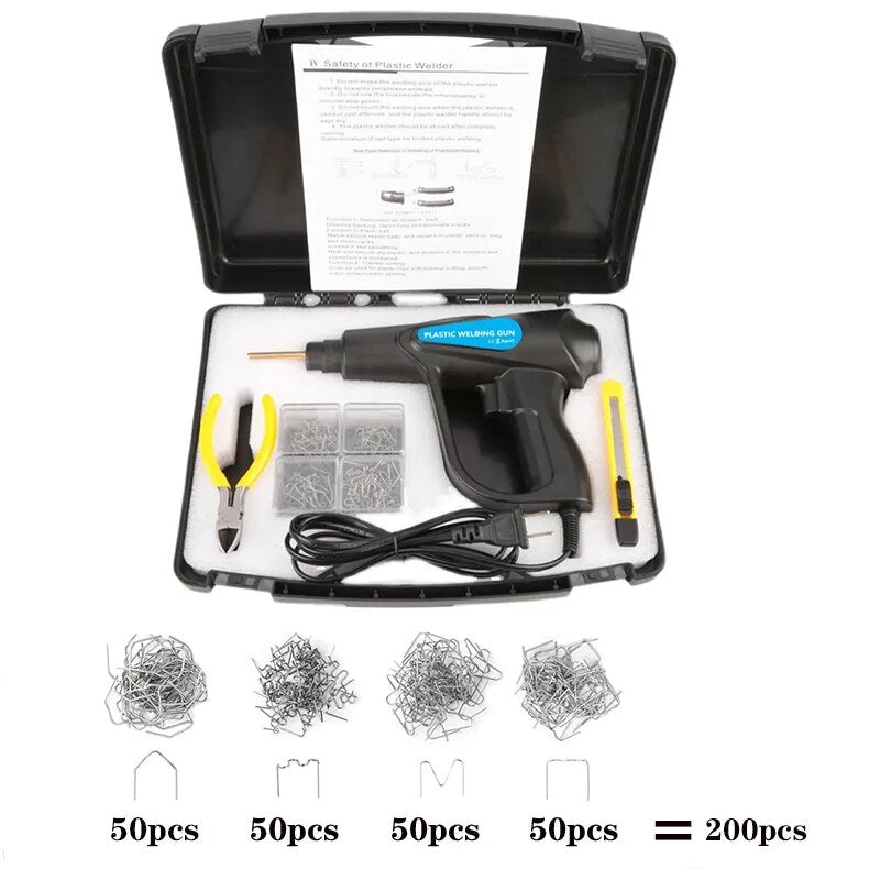 70W Hot Stapler Plastic Welding Machine Car Bodywork Bumper Repair Kit Auto Bod image 4