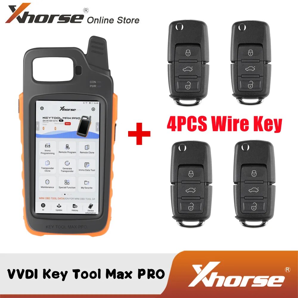 Xhorse VVDI Key Tool Max PRO Combines Key Tool Max and Mini OBD Tool Functions image 3