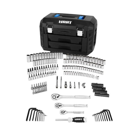 HART 215-Piece Mechanics Tool Set, Multiple Drive, Chrome Finish image 0