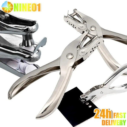 Punching Pliers Hole Punching Pliers Diameter 3mm 1 To 8 Sheets Of Paper Single image 0