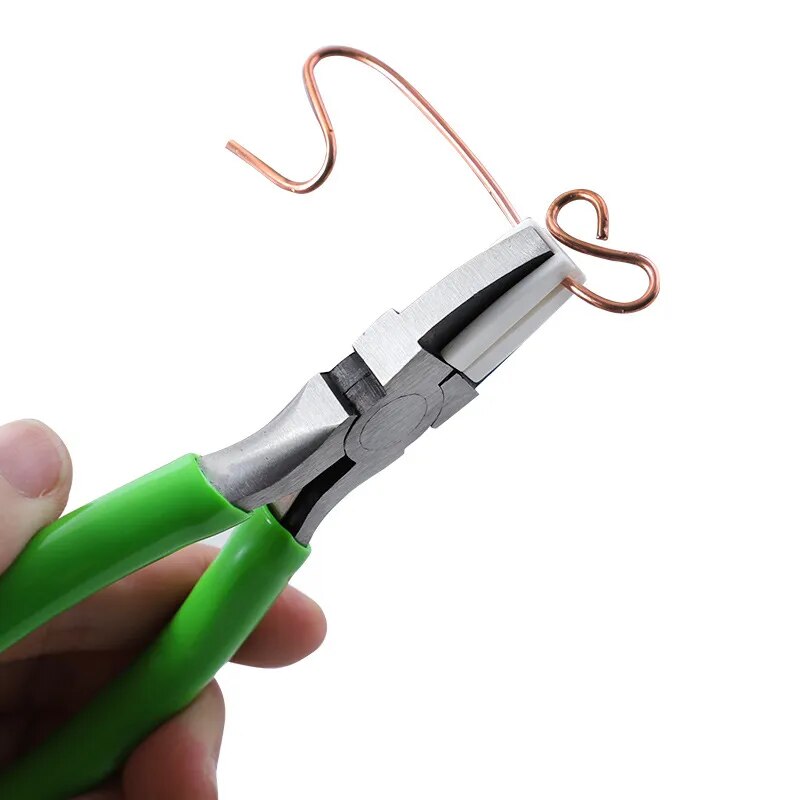 Mini Nylon Pliers Adjustable Diy Carbon Steel Clamp Pincers Jewelry Pliers Angl image 8