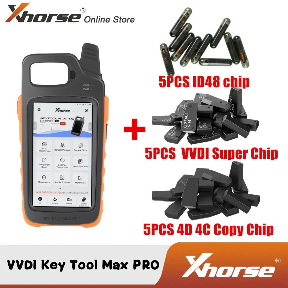 Xhorse VVDI Key Tool Max PRO Combines Key Tool Max and Mini OBD Tool Functions image 1