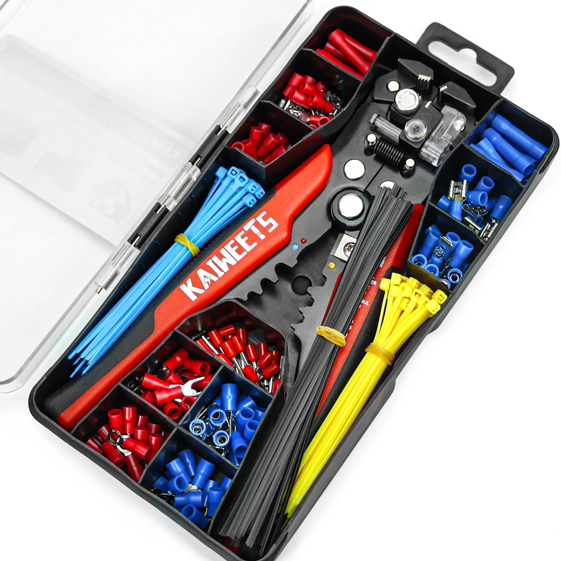 Wire Stripper Tools Set Multitool Pliers KWS-302 Automatic Stripping Cutter Cab image 3