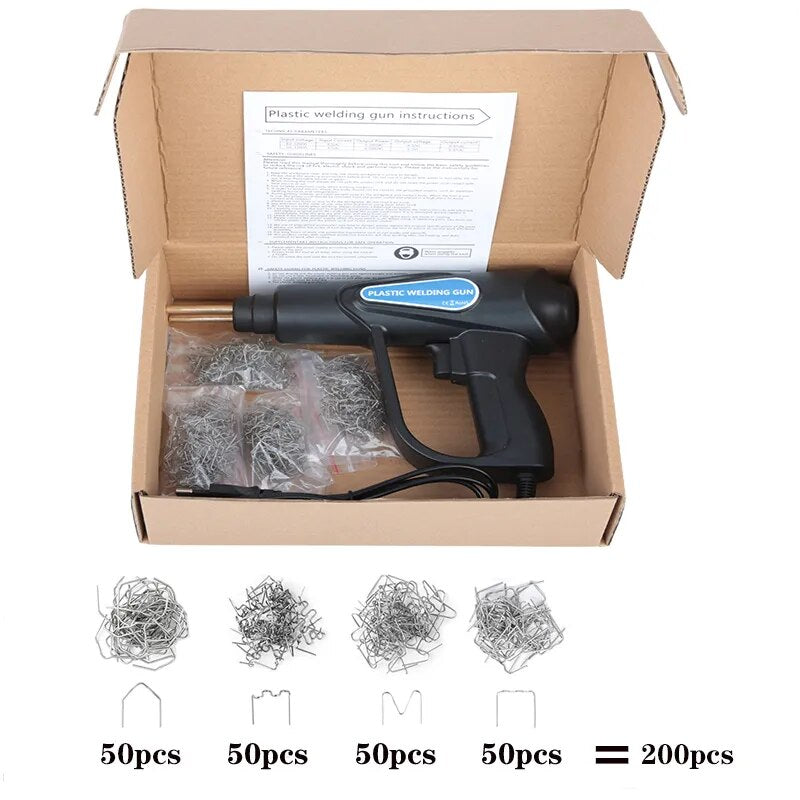70W Hot Stapler Plastic Welding Machine Car Bodywork Bumper Repair Kit Auto Bod image 2