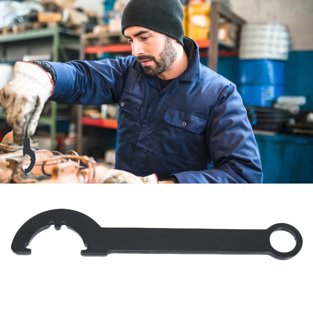 Spanner Wrench Tool Adjustable Clamping Nut Wrench Locknut and Reinstall High-c image 4
